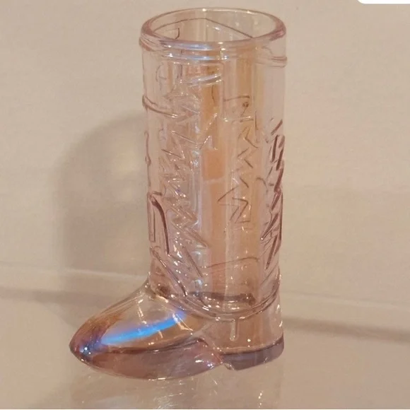 Iridescent Pink Cowboy Boot Shot Glasses - Set of 6 - Picture 4 of 8